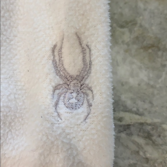 Spyder White Fleece Quarter Zip kids SIZE SMALL - Picture 6 of 6